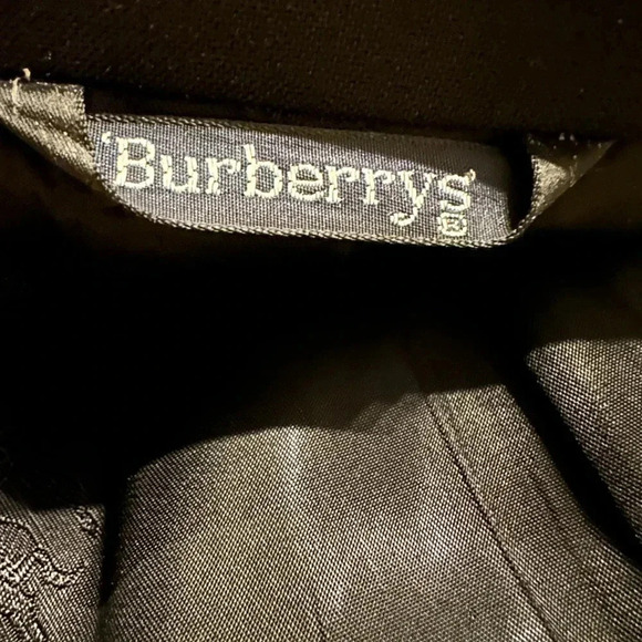 Vintage Burberry 100% Wool Blazer tailored Jacket Mens 46R Authentic - Picture 15 of 15